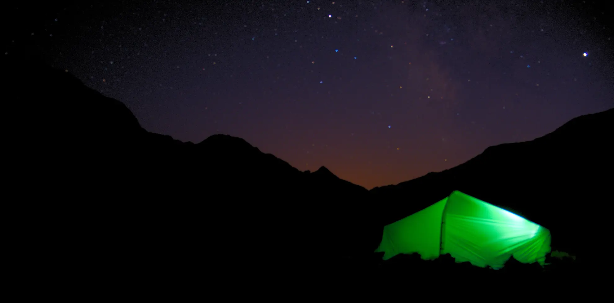 Bivouac dans les Alpes du Sud