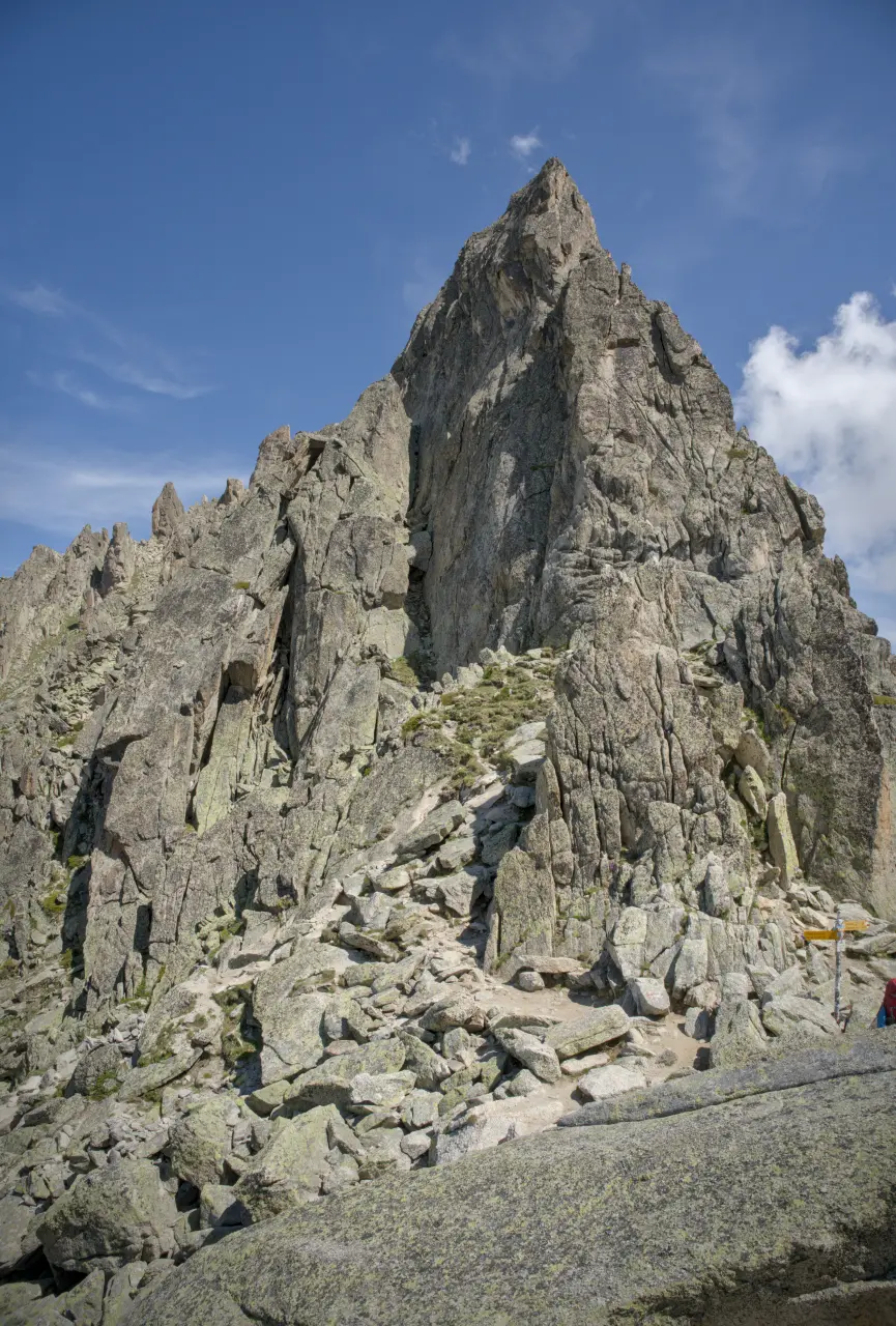 Fenêtre d'Arpette - Vue Ouest