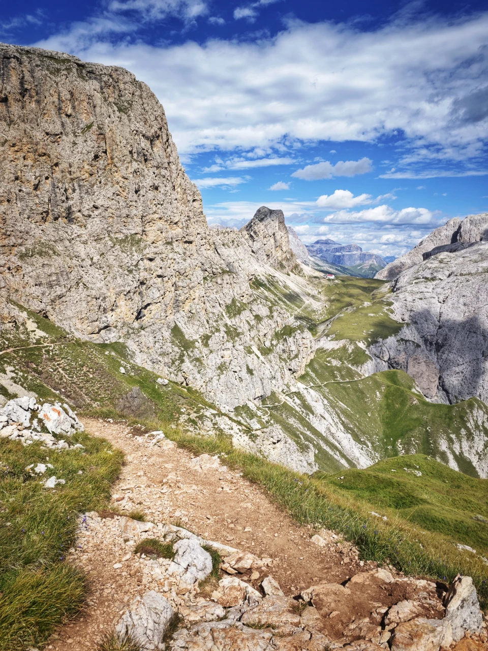 Le refuge Alpe di Tires, au-dessus de l'Alpe di Siusi