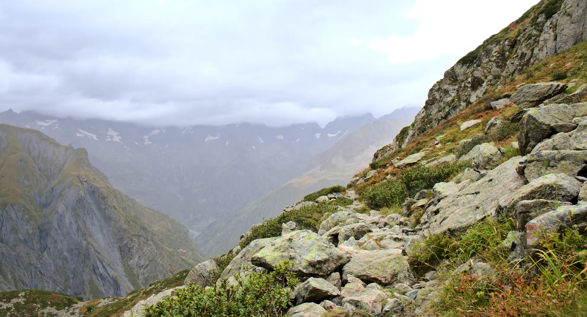 Sentier balcon Chabournéou Vallonpierre